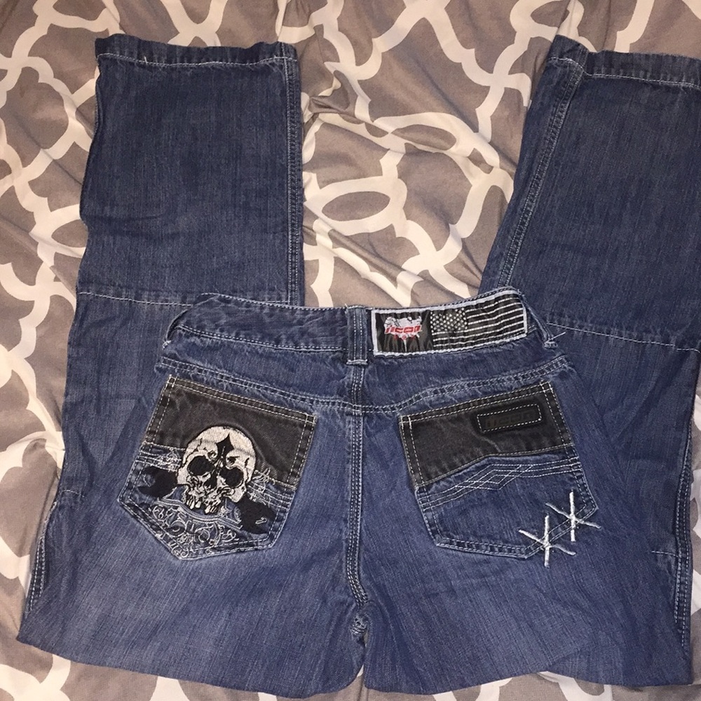 Motorcycle jeans! Icon strongarm 2 enforcer denim